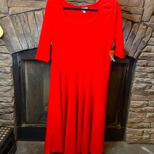 Red 2XL Lularoe Nicole NWT